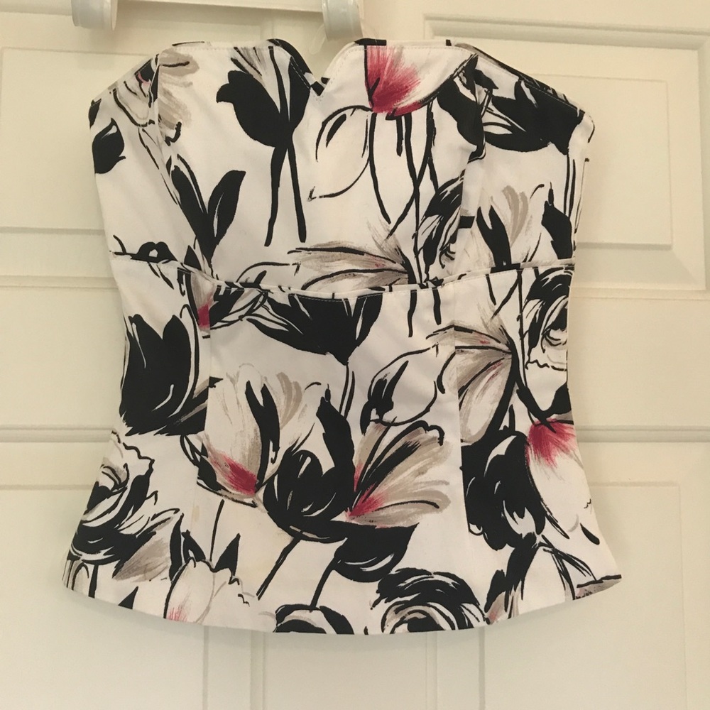 White House Black Market Bustier top.